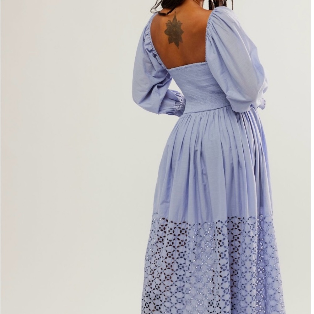 Free People Blue Midi Dress - Picture 3 of 5